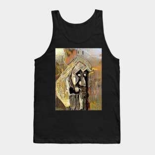 The Old Man Tote, Pin, Wall Art Tank Top